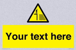 Custom Deep Water Sign